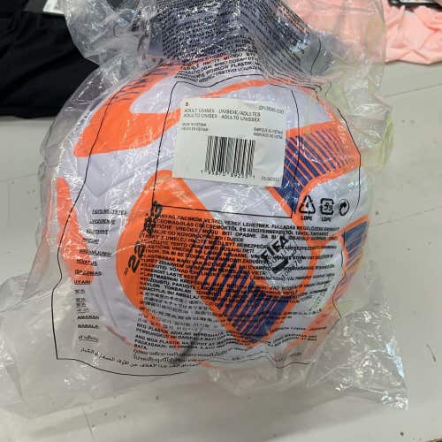 NIKE Flight Official Match Soccer Ball ACC Sz 5 White Orange Black DN3595-100