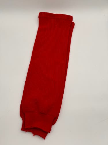 New Red Senior  Socks