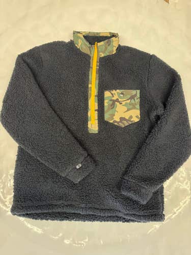 Airblaster Sherpa Half Zip Hot black camo 2024