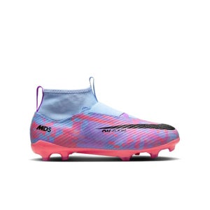 Nike Youth Unisex JR Zoom Superfly 9 Pro MDS FG 5.5Y Purple Soccer Cleats NIB