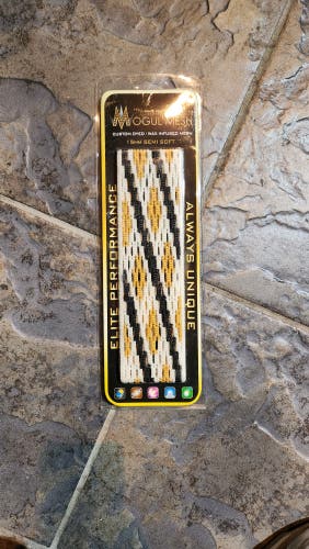 New In Package - Mogul Mesh Dyed - Wax Infused (Gold/Black Slasher Color Way) [6996]