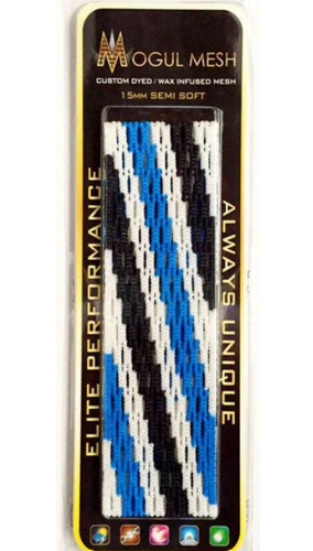 New In Package - Mogul Mesh Dyed - Wax Infused (Blue/Black Slasher Color Way) [5191]