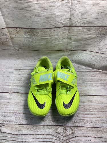 Nike High Jump Elite Track Spikes Volt Mint Size M 4.5 W 6 DR9925-700 NO SPIKES