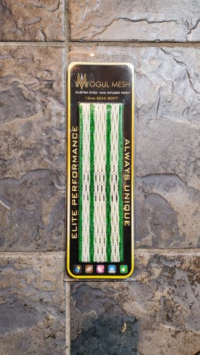 New In Package - Mogul Mesh Dyed - Wax Infused (Emerald Green Runway Color Way) [6986]