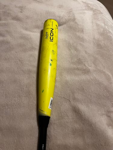 Used Rawlings (-3) 30 oz 33" ICON Bat