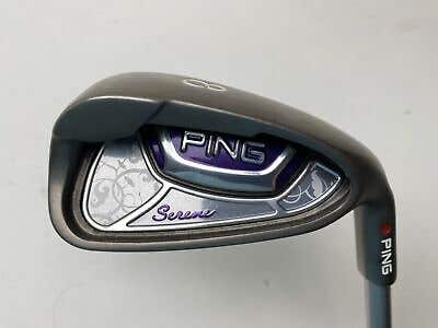 Ping Serene Single 8 Iron Red Dot 1* Flat ULT 210 Ladies Graphite Womens RH