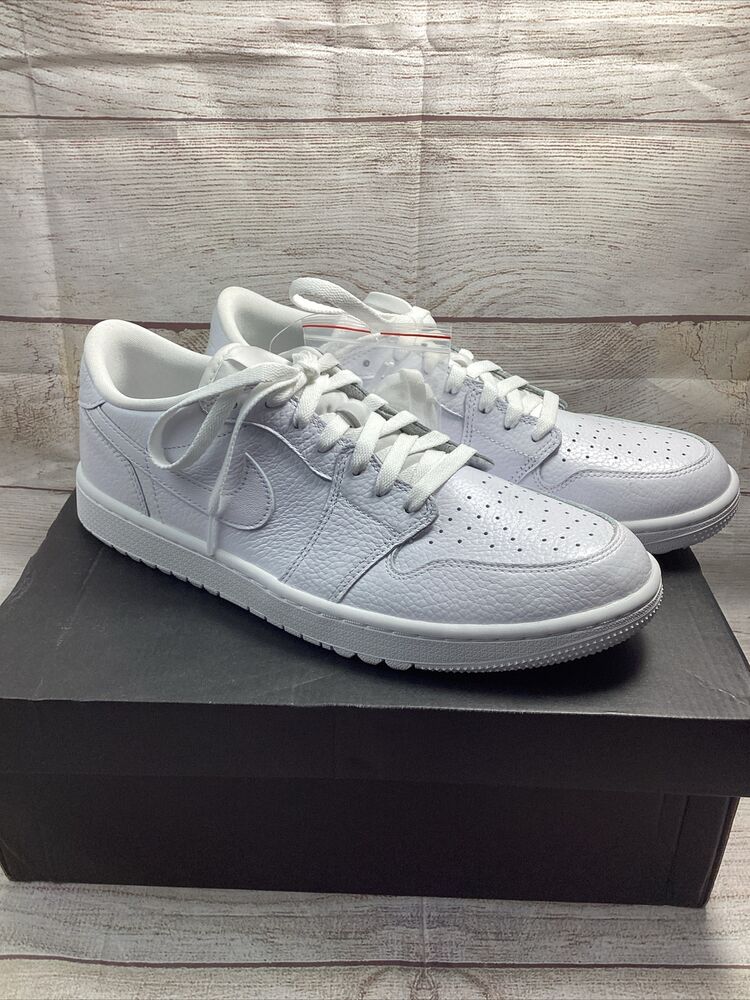 NIKE AIR JORDAN 1 LOW TRIPLEWHITE 28.0cm｜靴