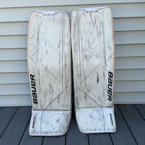 Used Bauer Mach leg pads 35”