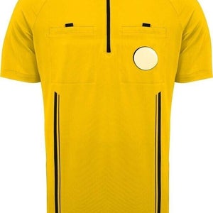 Admiral Youth Adult Govenor Referee 1546/1547 SS 1/4 Zip Collared Pullover NWT