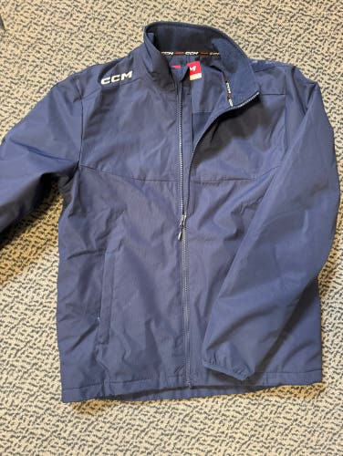 CCM Navy Senior Small Midweight jacket