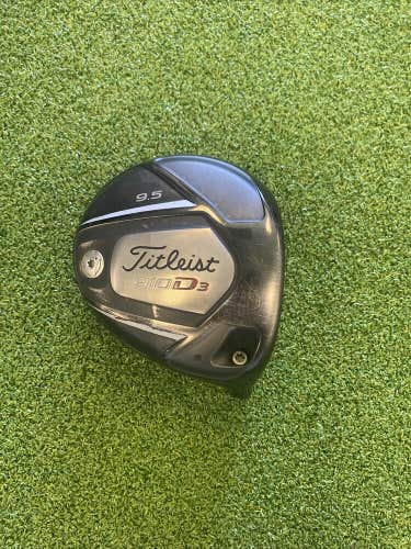 Used RH Titleist 910 D3 9.5* Driver Head Only