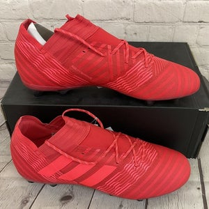 Adidas CP8971 Nemeziz 17.2 FG Men's Soccer Cleats Coral Red Core Black US 9