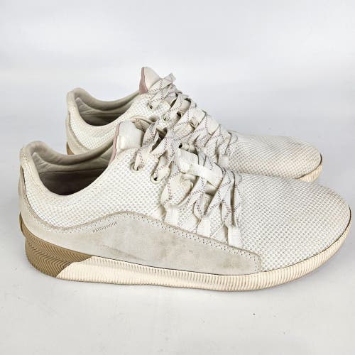 Sorel Out N About Plus Women's Size: 9.5 Sneakers White Mesh Shoe NL4090-125