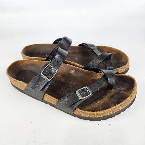 BIRKENSTOCK Mayari Black Toe Loop Sandals Shoes Women's Size: 40 / 9