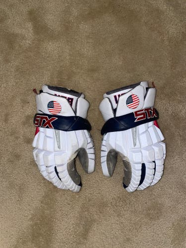 Used STX Rzr USA Gloves