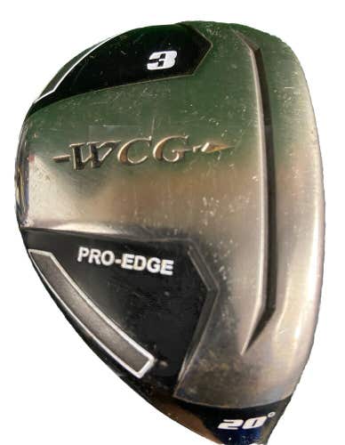 Warrior Golf Pro Edge 3 Hybrid 20* TL Stiff Graphite 40" Good Grip Men's RH Nice