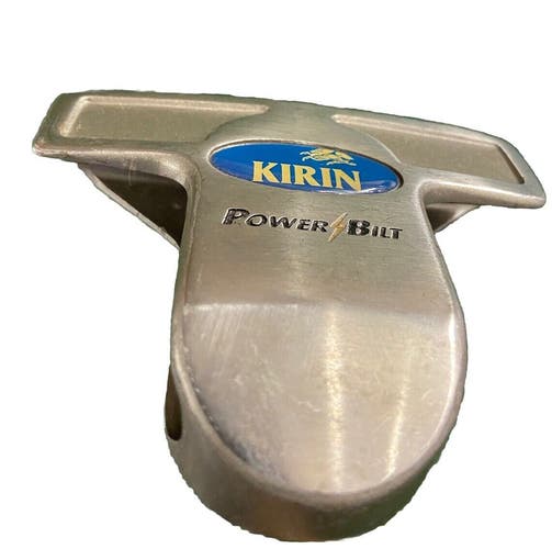 PowerBilt KIRIN Logo Putter Steel Shaft 34.5 Inches Great Grip RH Nice Condition