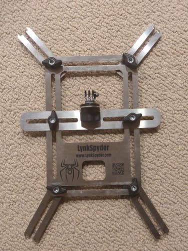 Used LynkSpyder - Chain link fence sports camera mount with GoPro tripod  mount