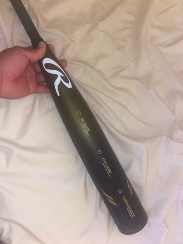 Used Rawlings BBCOR Certified (-3) 30 oz 33" ICON Bat