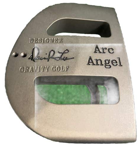 Gravity Golf David Lee Design Arc Angel Mallet Putter Steel 36.5" Cover RH RARE