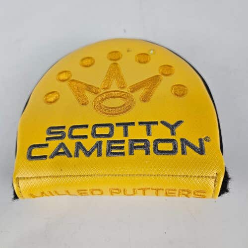 Scotty Cameron Milled Putters Square Mallet Putter Headcover Yellow