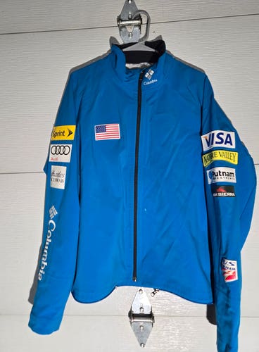 US Ski Team Used Men's XL Columbia Shell Jacket