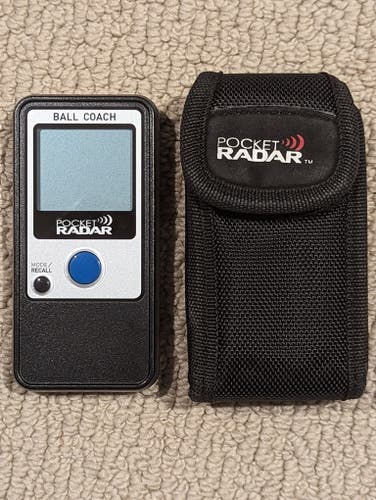 Like new Pocket Radar Ball Coach