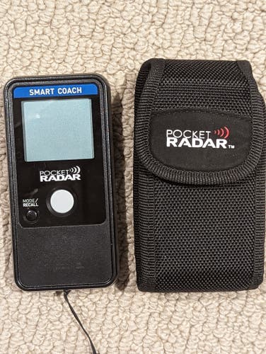 Like new Pocket Radar Smart Coach