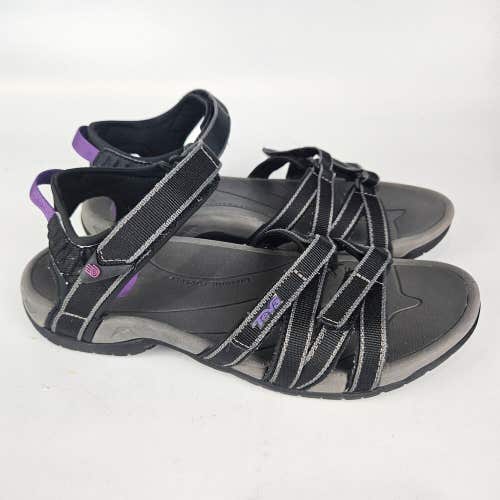 Teva Tirra 4266 Black Sport Hiking Walking Sandals Women's Size 10
