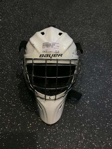 Used Bauer Goalie Mask Lg Goalie Helmets And Masks