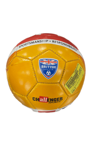 Used Challenger Sports Soccer Ball 3 Soccer Balls
