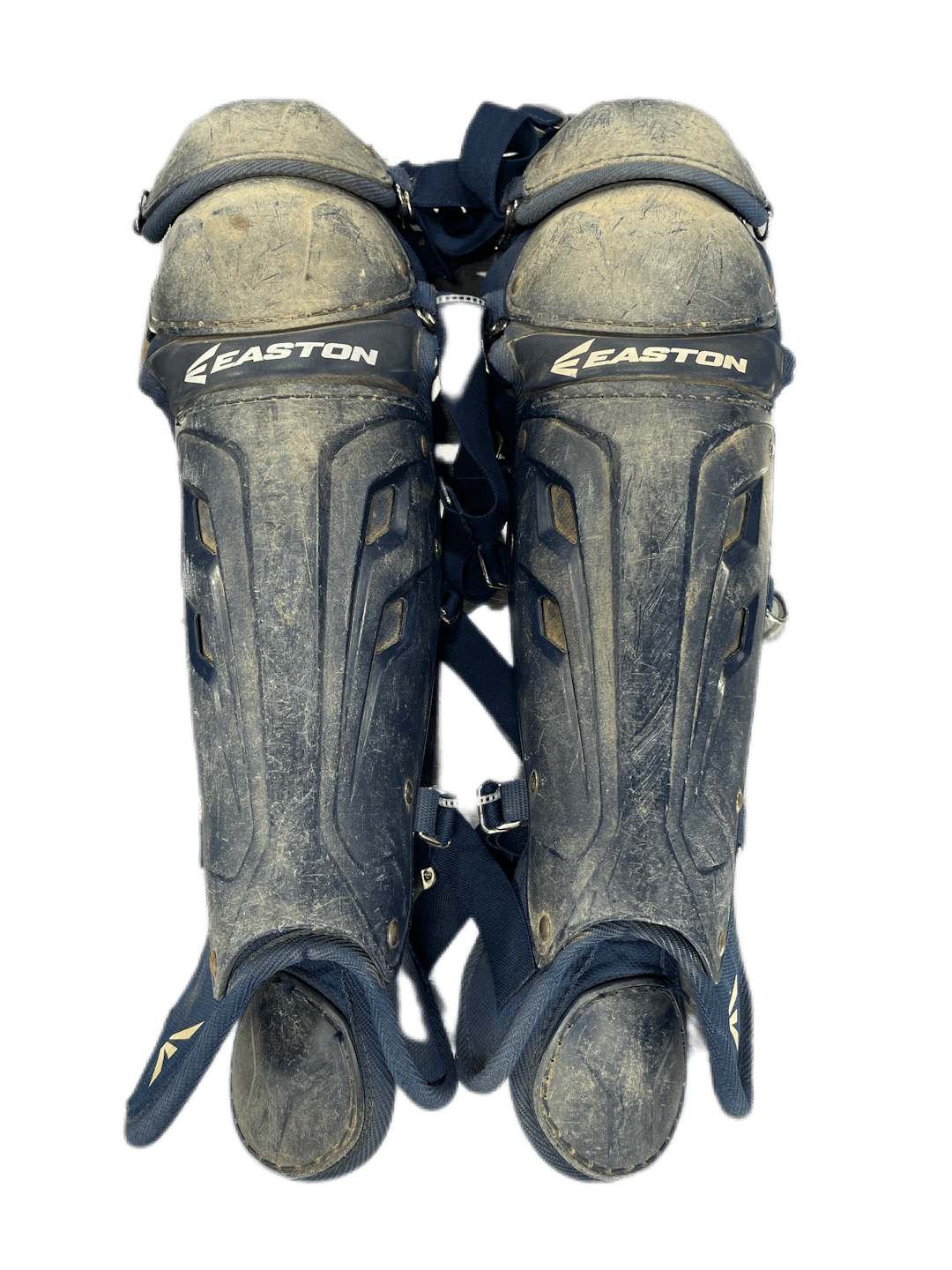 Used Easton M7 Youth Catcher's Shin Guards SidelineSwap