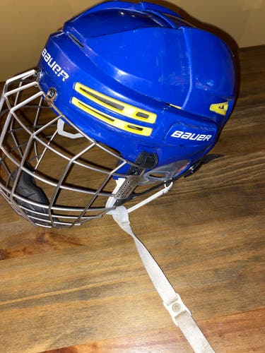 Bauer Re-Akt 75 Helmet and Cage