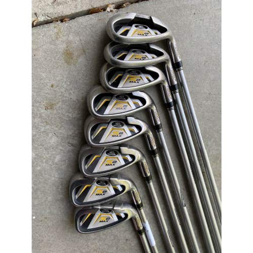 King Cobra S2 Max Iron Set Graphite Shaft Lite Flex Mens Golf Clubs