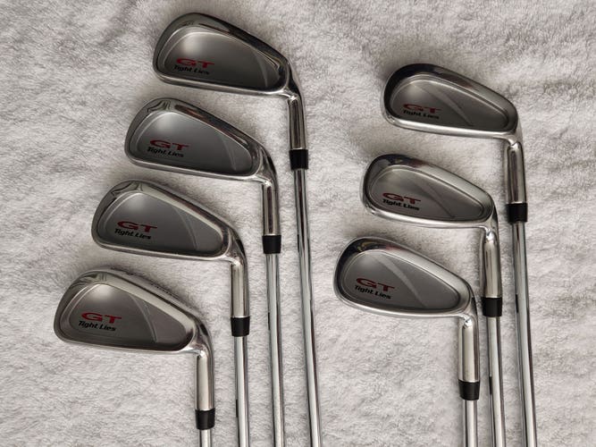 Men's Adams Golf GT Tight Lies (3-9, 7 clubs) Iron Set RH; Steel Shafts