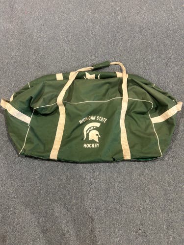 Michigan State University Used Pro Stock Goalie Bag