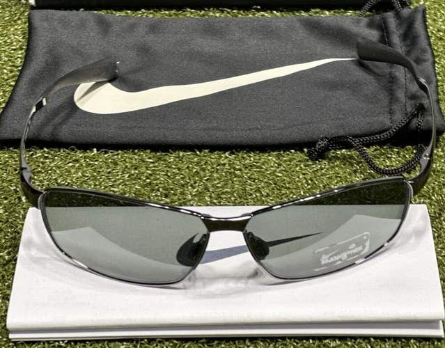 Nike Mens Tour Metal Frame Sunglasses EV0754-003 Black/Gray New #48840