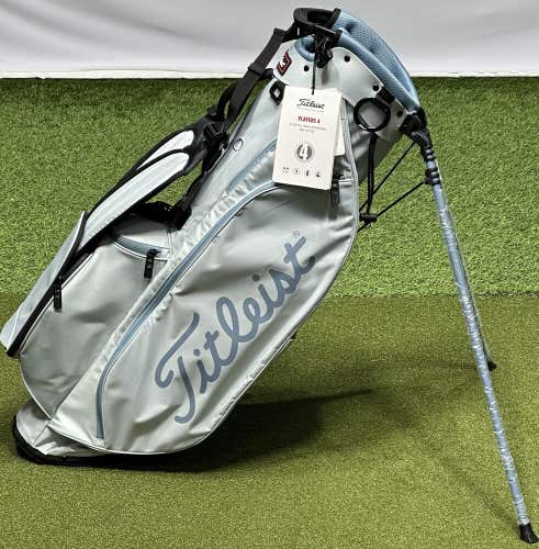 Titleist 2023 Players 4 Stand Carry Golf Bag TB23SX4 Marble/Vintage Blue #94590
