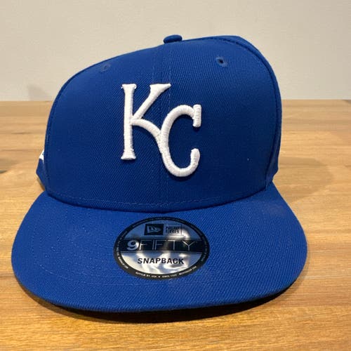 Kansas City Royals New Era Hat 5950 With Kauffman Stadium patch