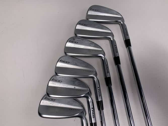 Ping i500 Iron Set 4-9 Black Dot Project X LZ 6.0 120g Stiff Steel Mens RH