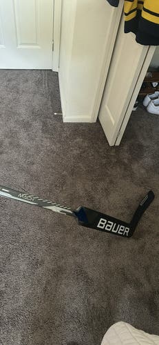 New Custom Bauer Supreme Mach - University Of Michigan - Sr. Pro Stock Goalie Sticks 25” Paddle P31