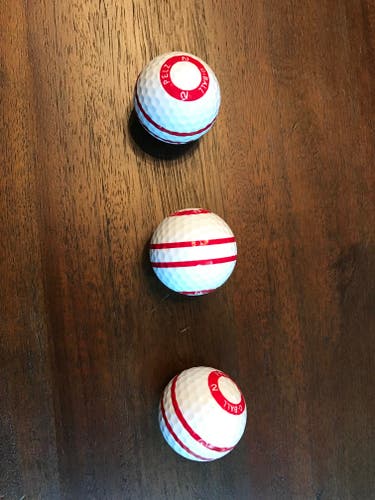Dave Pelz O Balls Set of 3 Used for Putting Practice