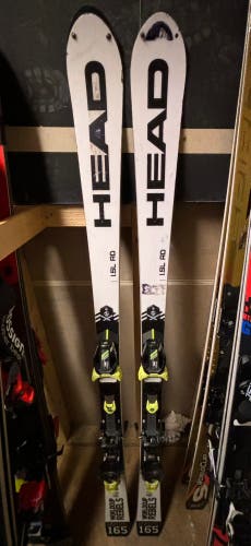 Used Racing With Bindings Max Din 14 World Cup Rebels i.SL RD Skis