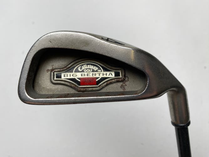 Callaway 1996 Big Bertha Single 4 Iron RCH 96 Regular Graphite Mens RH