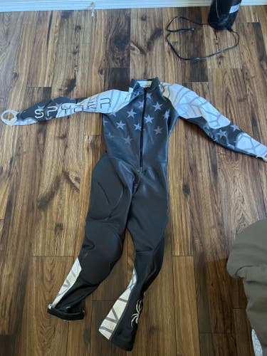Barely Used Large Men's Spyder Ski Suit FIS Legal