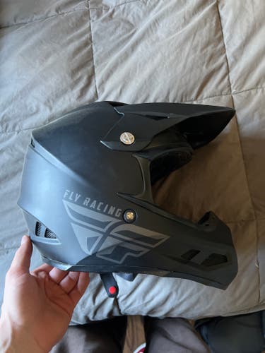 Black New Unisex Fly Racing Helmet Dirt Bike Helmet
