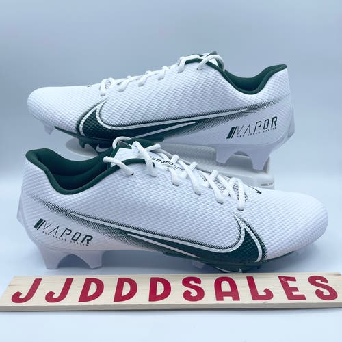 Nike Vapor Edge Speed 360 White Green Football Cleats CV6349-103 Men’s Size 12.5 NEW