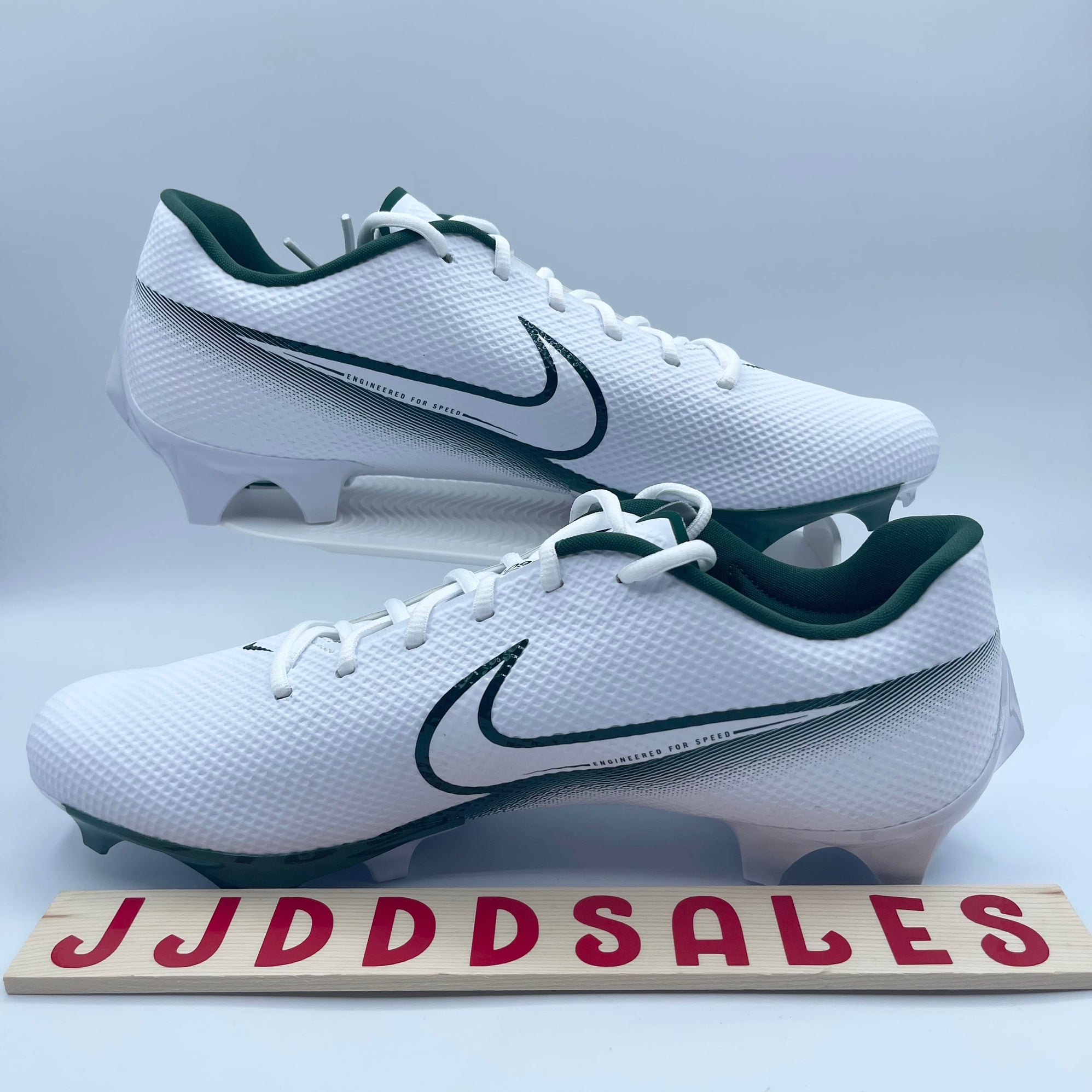 Nike Vapor Edge Speed 360 White Green Football Cleats CV6349  display picture 1