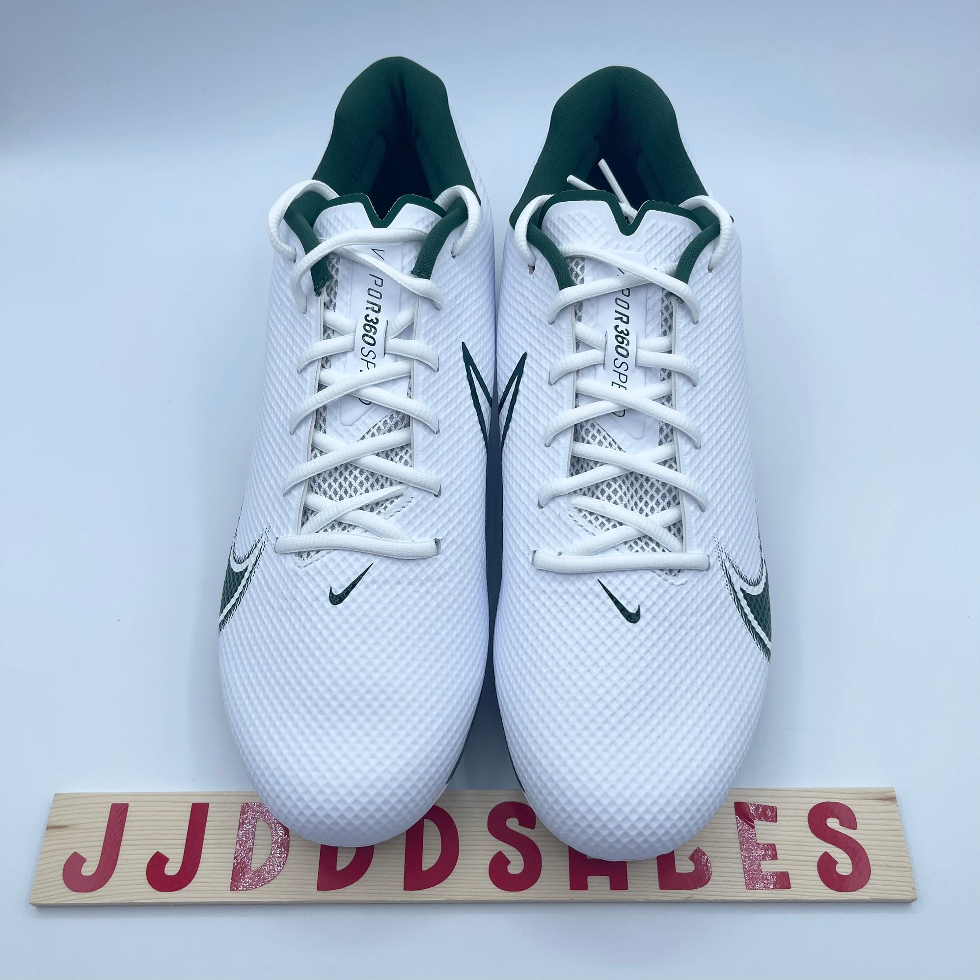Nike Vapor Edge Speed 360 White Green Football Cleats CV6349  display picture 2