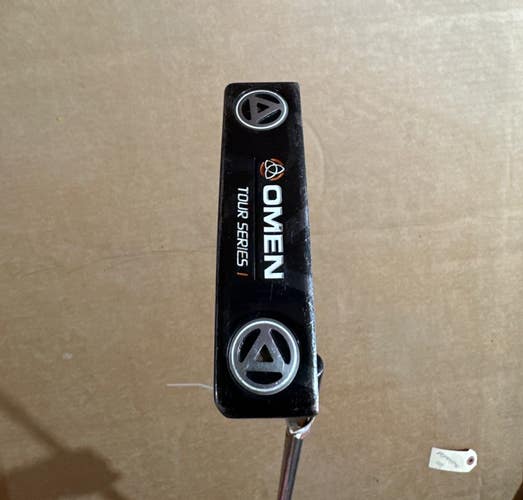 Used Men's Nickent Omen Tour Series 1 Blade Putter Right Handed